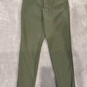 Lululemon men’s ABC Olive Green Pants